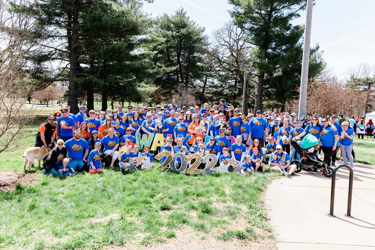 Pace team group photo at Walk MS 2022 fundraiser for the National Multiple Sclerosis Society